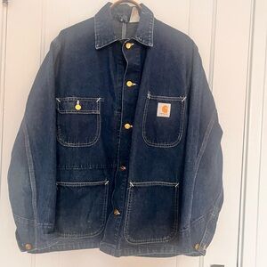 Vintage Carhartt Denim Work Jacket